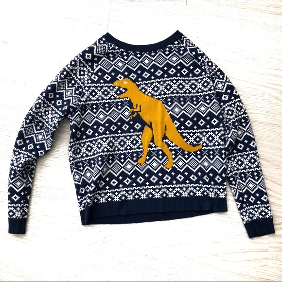 Sweaters - Dinosaur Ugly Christmas Sweater